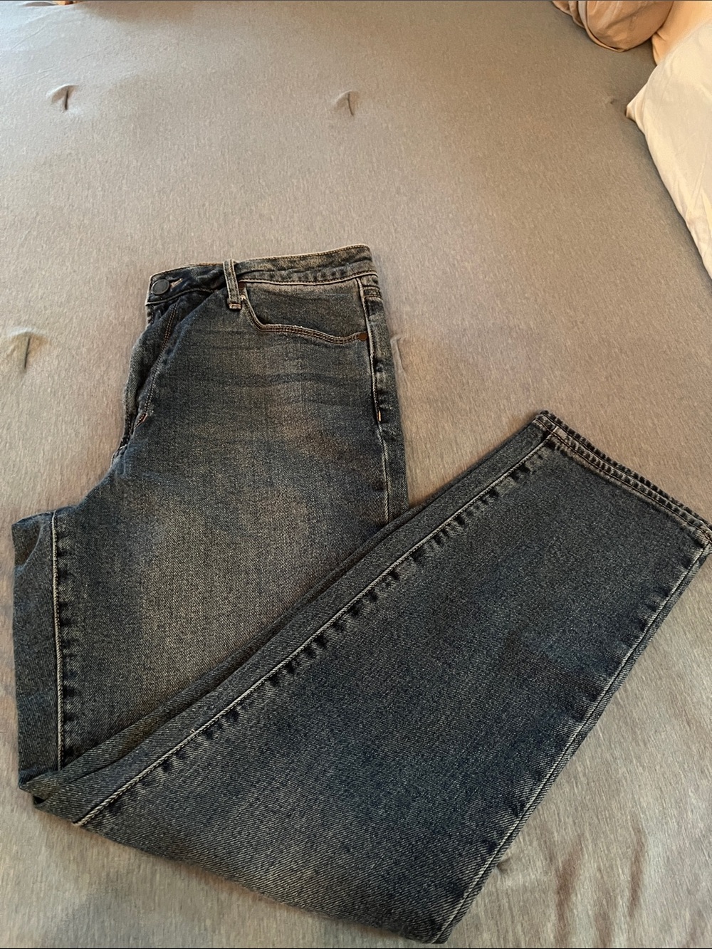 Articles Of Society Women’s Washed Blue Straight Jeans
